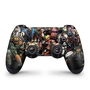 Skin PS4 Controle - Street Fighter