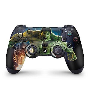 Skin PS4 Controle - Hulk