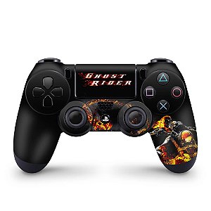 Skin PS4 Controle - Ghost Rider #A