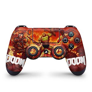 Skin PS4 Controle - Doom