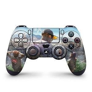 Skin PS4 Controle - Watch Dogs 2