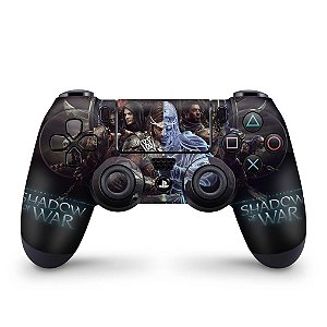 Skin PS4 Controle - Shadow of War