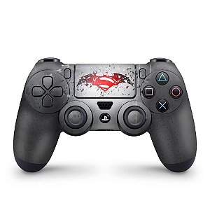 Skin PS4 Controle - Batman vs Superman Logo