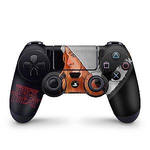Skin PS4 Controle - Stranger Things Max