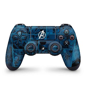 Skin PS4 Controle - Avengers Vingadores Comics