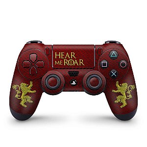Skin PS4 Controle - Game Of Thrones Lannister