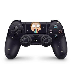 Skin PS4 Controle - Morty Rick and Morty