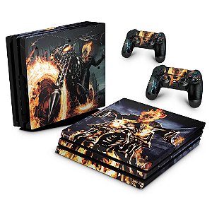 PS4 Pro Skin - Ghost Rider #A
