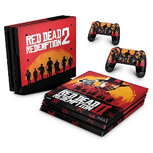 PS4 Pro Skin - Red Dead Redemption 2