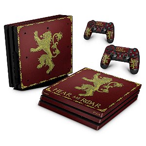 PS4 Pro Skin - Game Of Thrones Lannister