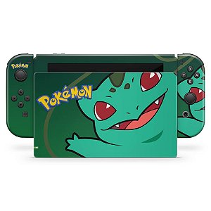 Nintendo Switch Skin - Pokémon Bulbasaur
