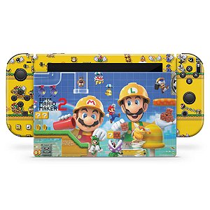 Nintendo Switch Skin - Super Mario Maker 2