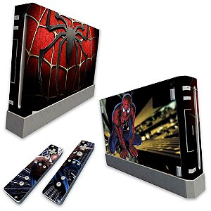 Skin Nintendo Wii - Homem Aranha