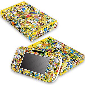 Nintendo Wii U Skin - Simpsons