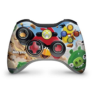 Skin Xbox 360 Controle - Angry Birds