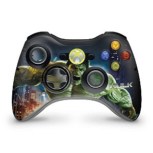 Skin Xbox 360 Controle - Hulk