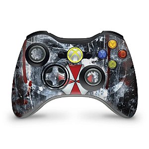 Skin Xbox 360 Controle - Resident Evil Umbrella