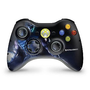 Skin Xbox 360 Controle - Mortal Kombat X Subzero