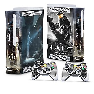 Xbox 360 Fat Skin - Halo Anniversary