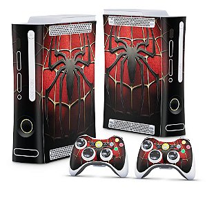 Xbox 360 Fat Skin - Spiderman Homem-Aranha #B