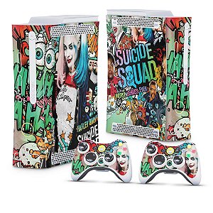 Xbox 360 Fat Skin - Esquadrão Suicida #A