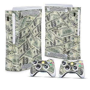 Xbox 360 Fat Skin - Dollar Money Dinheiro