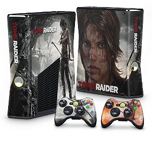 Xbox 360 Slim Skin - Tomb Raider