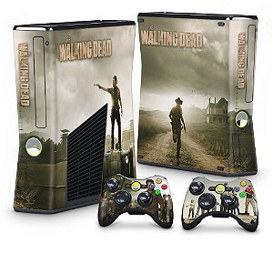 Xbox 360 Slim Skin - The Walking Dead #B