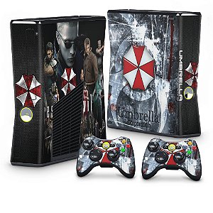 Xbox 360 Slim Skin - Resident Evil - Umbrella