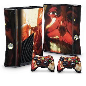 Xbox 360 Slim Skin - Attack on Titan #B