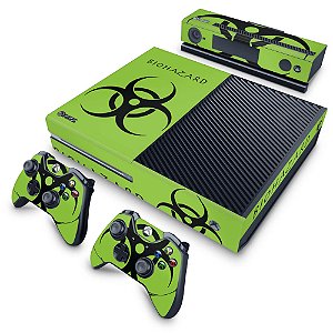 Xbox One Fat Skin - Biohazard Radioativo