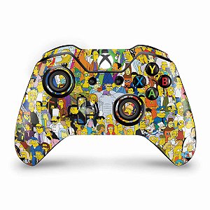 Skin Xbox One Fat Controle - The Simpsons