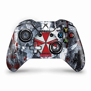 Skin Xbox One Fat Controle - Resident Evil