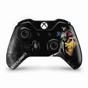 Skin Xbox One Fat Controle - Mortal Kombat X