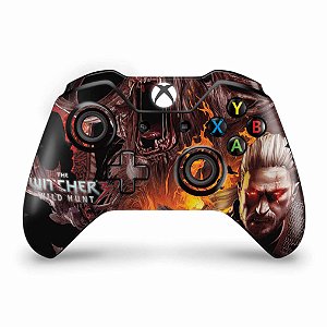 Skin Xbox One Fat Controle - The Witcher 3 #A