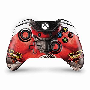 Skin Xbox One Fat Controle - Street Fighter V