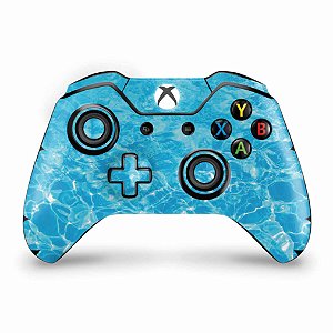 Skin Xbox One Fat Controle - Aquático Água