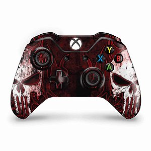 Skin Xbox One Fat Controle - The Punisher Justiceiro