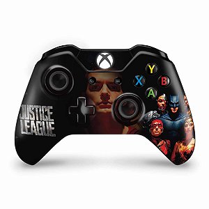 Skin Xbox One Fat Controle - Liga da Justiça