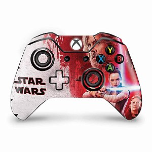 Skin Xbox One Fat Controle - Star Wars The Last Jedi