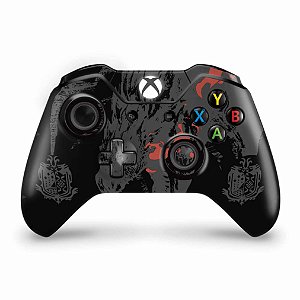 Skin Xbox One Fat Controle - Monster Hunter Edition