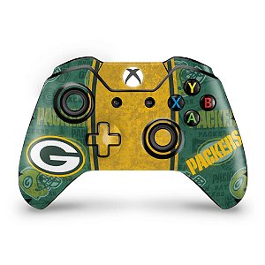 Skin Xbox One Fat Controle - Green Bay Packers NFL