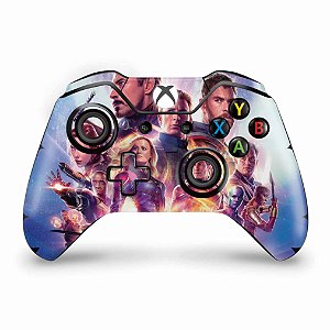 Skin Xbox One Fat Controle - Vingadores Ultimato Endgame