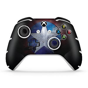 Skin Xbox One Slim X Controle - Capitão America