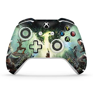 Skin Xbox One Slim X Controle - Dragon Age Inquisition