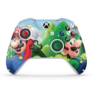 Skin Xbox One Slim X Controle - Super Mario Bros