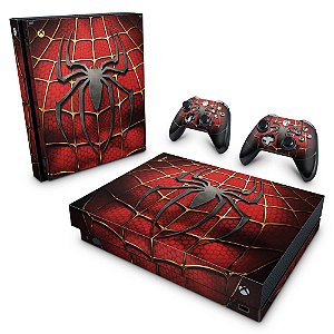 Xbox One X Skin - Spider Man - Homem Aranha