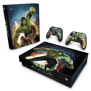 Xbox One X Skin - Hulk