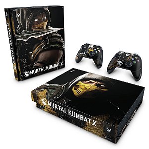 Xbox One X Skin - Mortal Kombat X