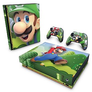 Xbox One X Skin - Super Mario Bros